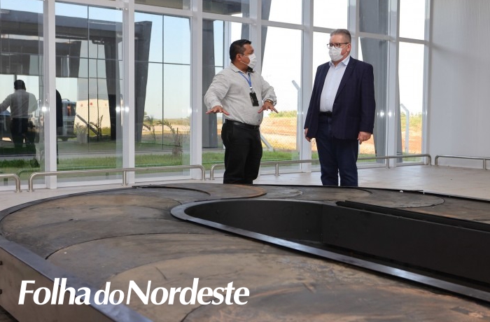 Em Passo Fundo, governador vistoria novo terminal do aeroporto e participa de evento do setor de cereais