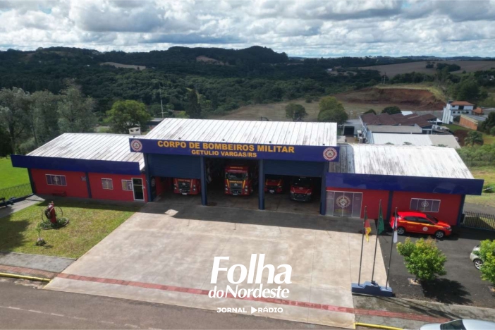 Bebê engasgada com leite materno é salva por bombeiros em Getúlio Vargas