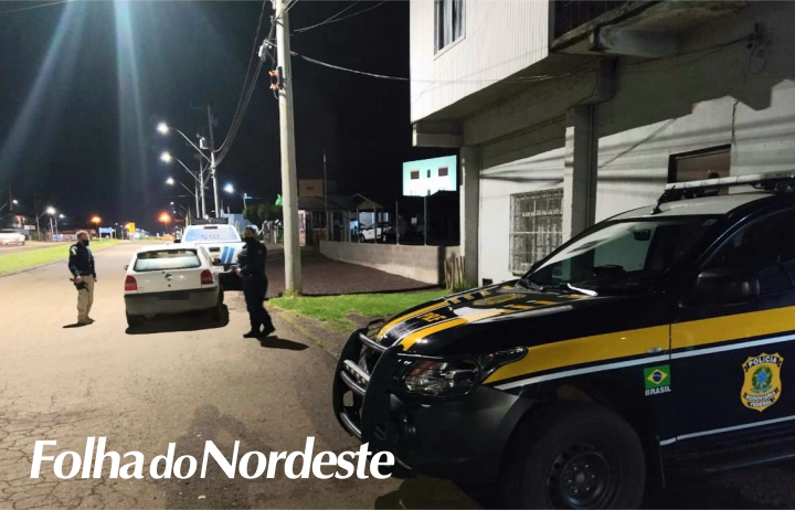 PRF e GM realizam operação no perímetro urbano de Vacaria
