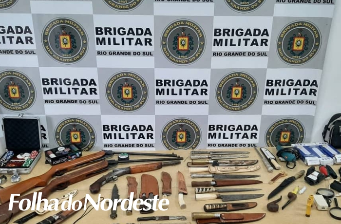 Brigada Militar prende homem por furto e posse ilegal de arma