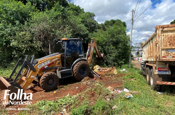 Prefeitura de Lagoa Vermelha inicia limpeza e revitalização de terreno no bairro Vida Nova