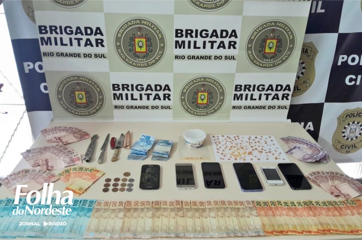 Brigada Militar realiza operação bem-sucedida contra o tráfico de drogas em Bom Jesus