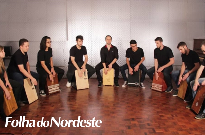 Acadêmicos do curso de Música oferecem aulas gratuitas de percussão e bateria