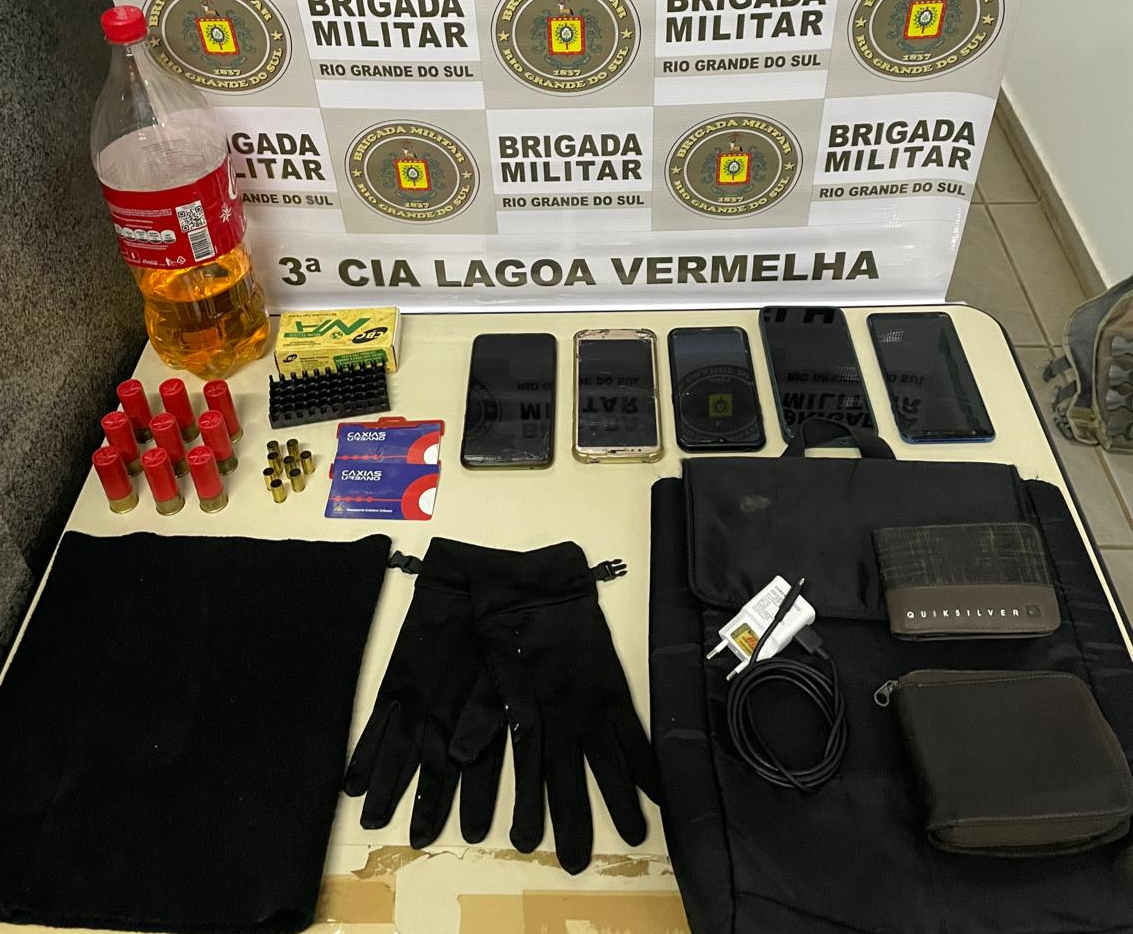 Seis pessoas são presas pela Brigada Militar de Lagoa Vermelha