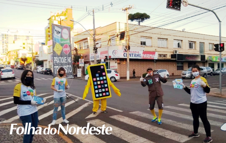 Departamento de Trânsito promove ações de conscientização ao Maio Amarelo