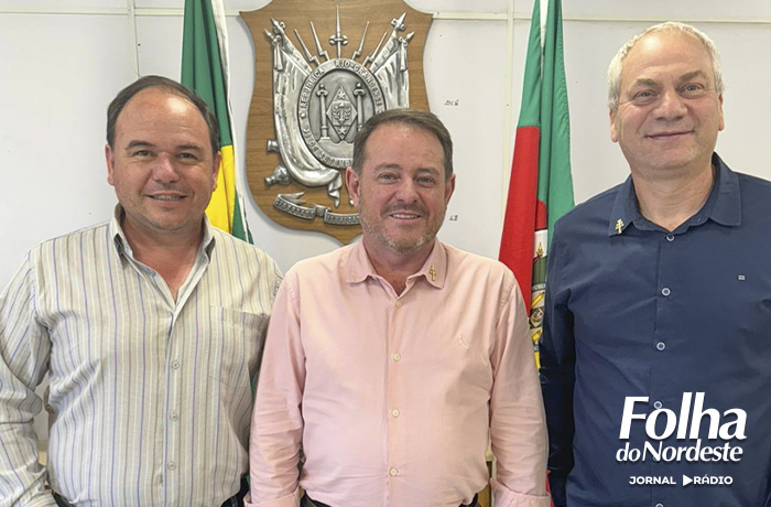 Prefeito e vice eleitos de Lagoa Vermelha reforçam alianças em Porto Alegre para a instalação de unidade de hemodiálise