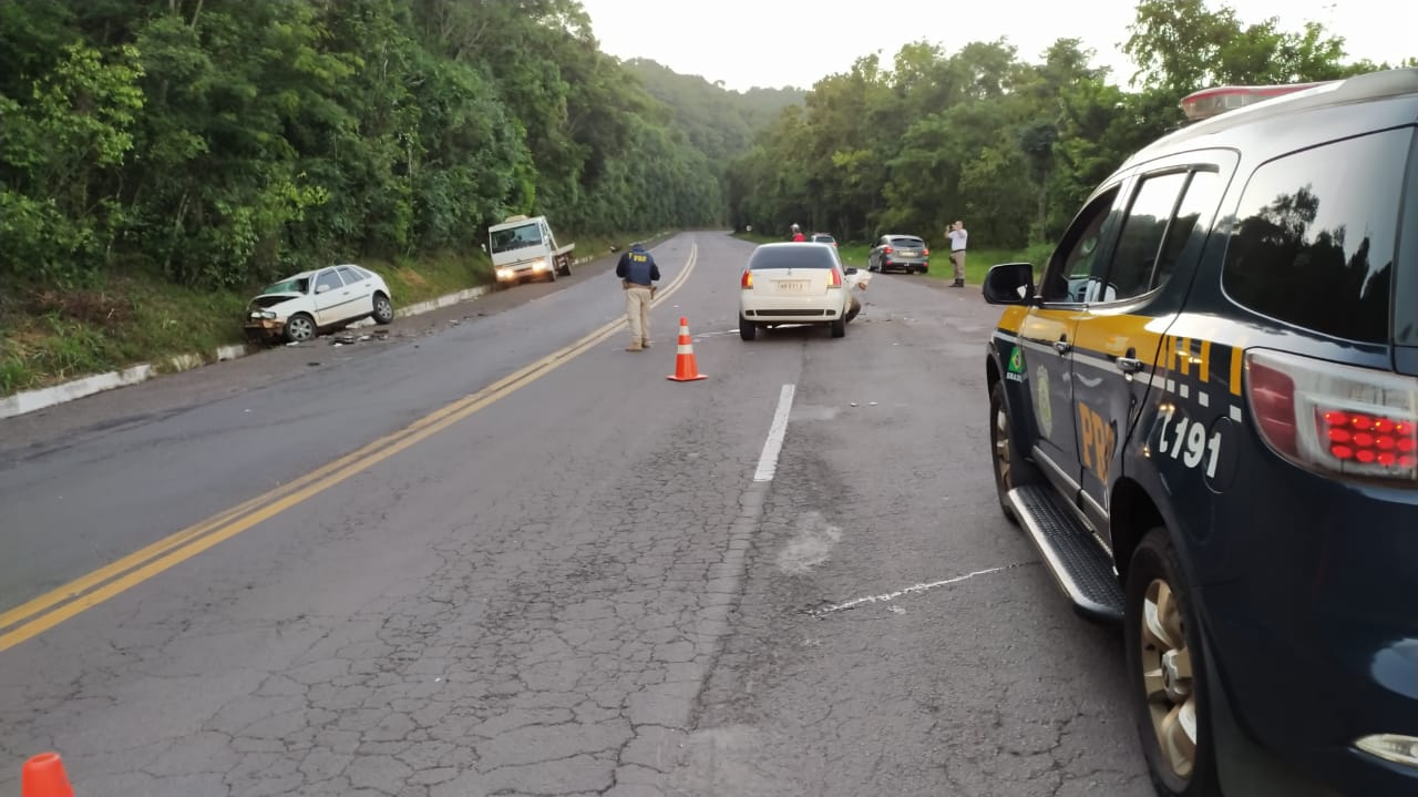 Polícia Rodoviária Federal atende acidente com óbito em Frederico Westphalen