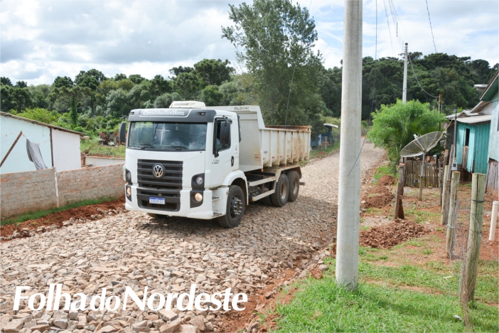 Prefeitura de Lagoa Vermelha inicia mutirão de asfaltamento no bairro Oliveira II