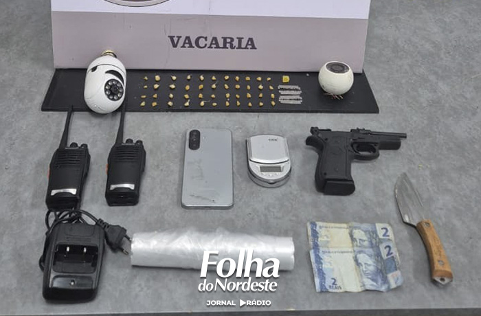 Brigada Militar prende homem por tráfico de drogas em Vacaria