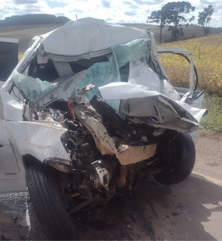 Acidente deixa vítima fatal entre Ibiraiaras e São Jorge