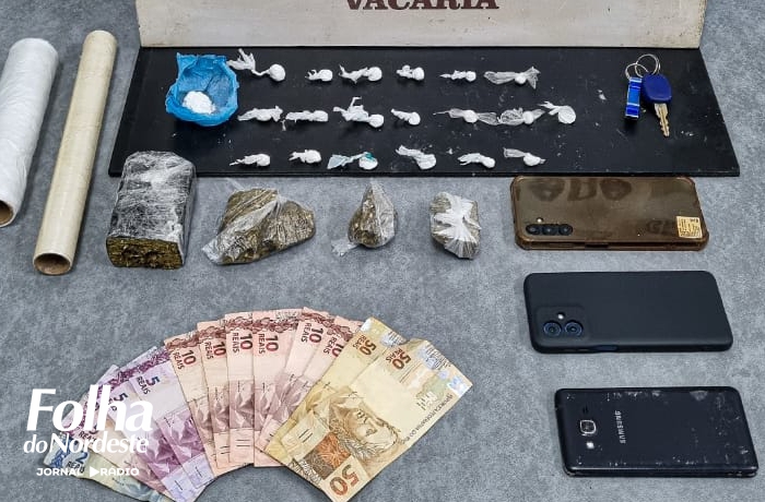 Três pessoas são presas pela Brigada Militar por tráfico de drogas durante Operação Cerco Fechado em Vacaria