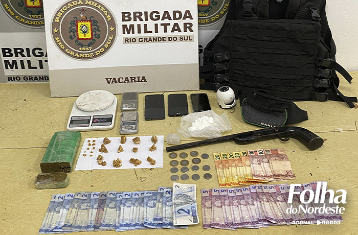 Mais uma prisão por tráfico de drogas na região