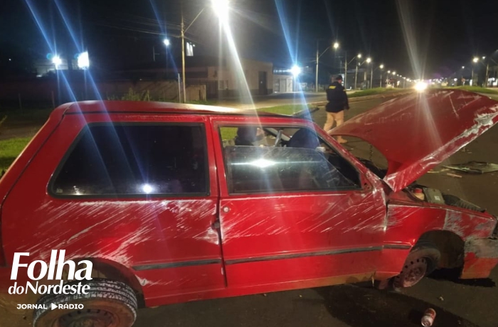 Em dois dias, PRF atende acidente envolvendo o mesmo motorista dirigindo embriagado em Soledade e Vacaria