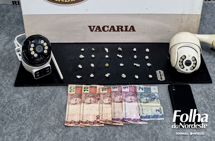 Brigada Militar prende dois indivíduos por tráfico de drogas