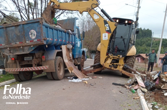 Serviços de limpeza proporcionam melhora na qualidade de vida dos moradores do bairro São José