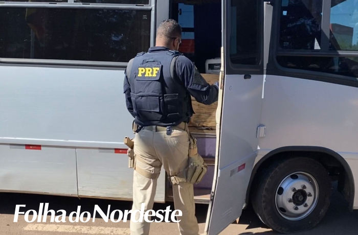 PRF apreende 4 toneladas de agrotóxicos ilegais num micro-ônibus