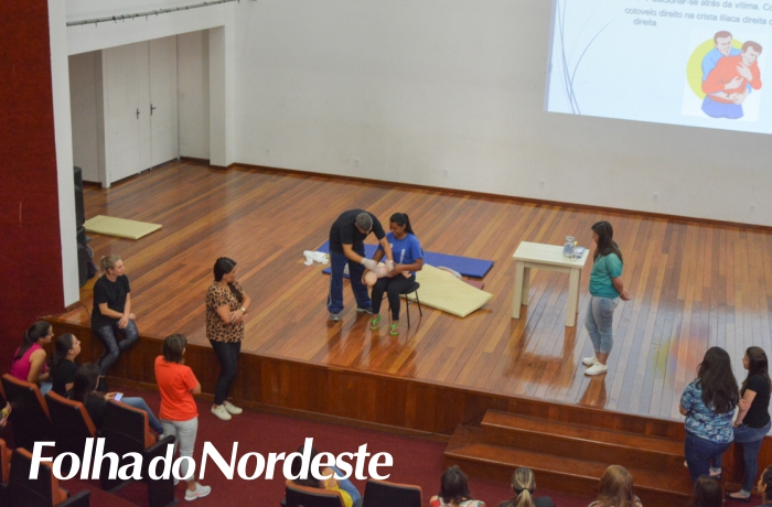 Secretaria de Educação promove formação sobre primeiros socorros