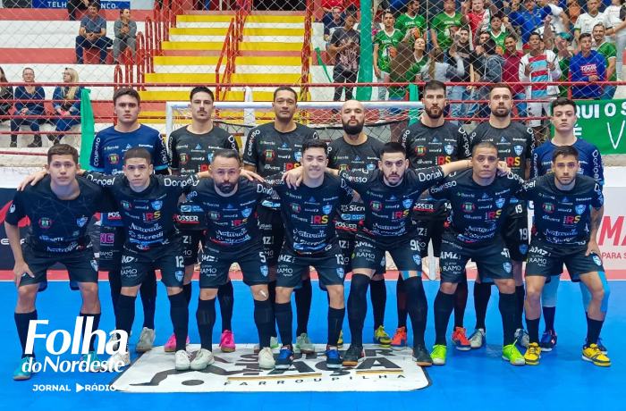 Lagoa Futsal empata em Frederico Westphalen e acaba eliminado da Copa dos Pampas