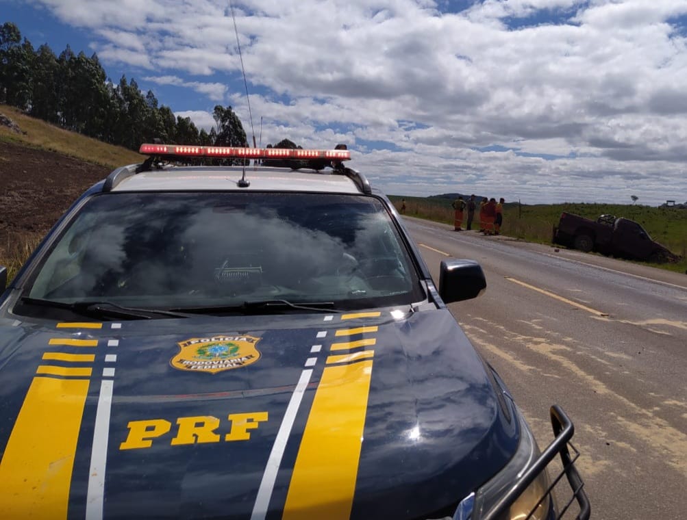 Capotamento na BR 285 em Bom Jesus resulta em morte