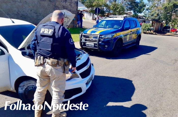 PRF prende homem com caminhonete clonada em Passo Fundo