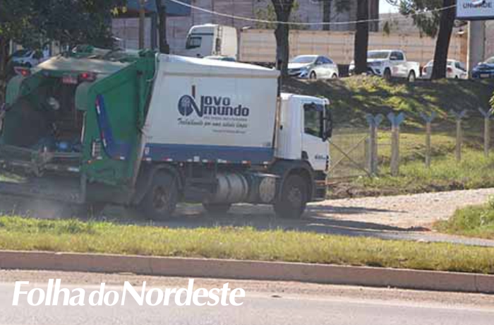 Em virtude do feriado, não haverá coleta de lixo nesta terça-feira, 25