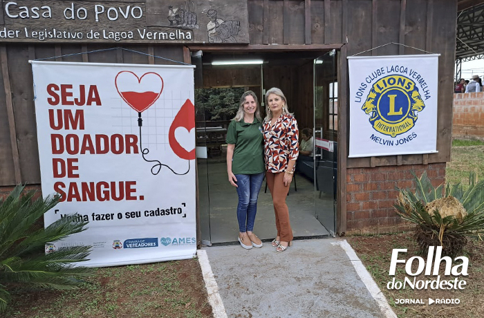 Câmara de Vereadores cadastrou cerca de 50 novos doadores de sangue durante o 7º sapateio da Dança da Chula