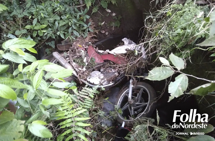 Motociclista fica ferido em acidente em São José do Ouro