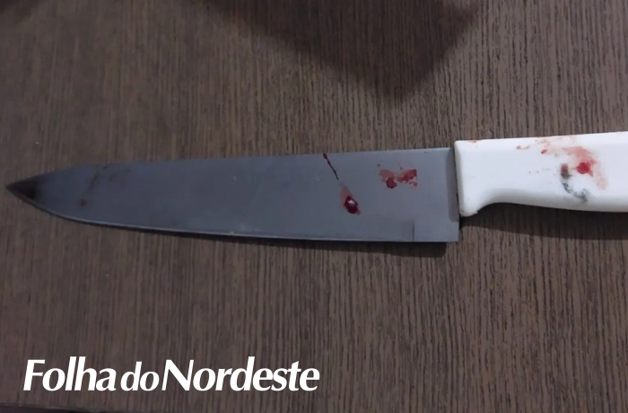 Mulher é atingida por golpe de faca no pescoço em Machadinho